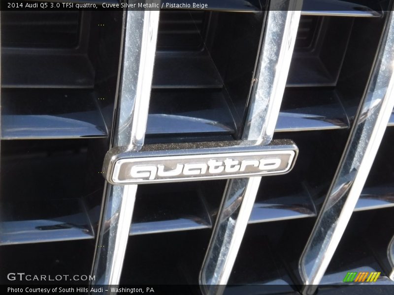 Cuvee Silver Metallic / Pistachio Beige 2014 Audi Q5 3.0 TFSI quattro