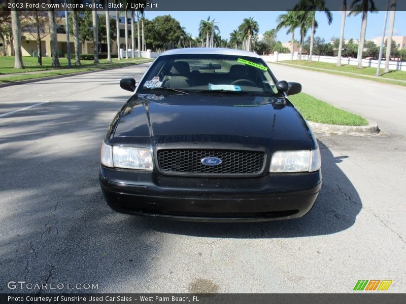 Black / Light Flint 2003 Ford Crown Victoria Police
