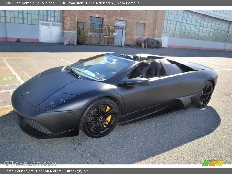 Nero Aldebaran / Nero Perseus 2008 Lamborghini Murcielago LP640 Roadster