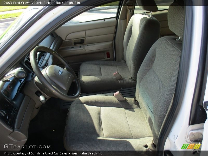 Black / Light Flint 2003 Ford Crown Victoria Police