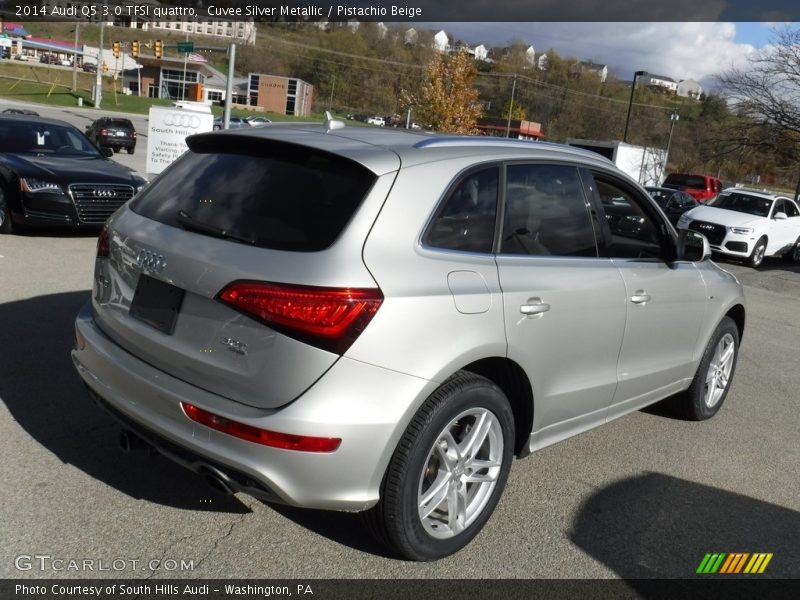 Cuvee Silver Metallic / Pistachio Beige 2014 Audi Q5 3.0 TFSI quattro