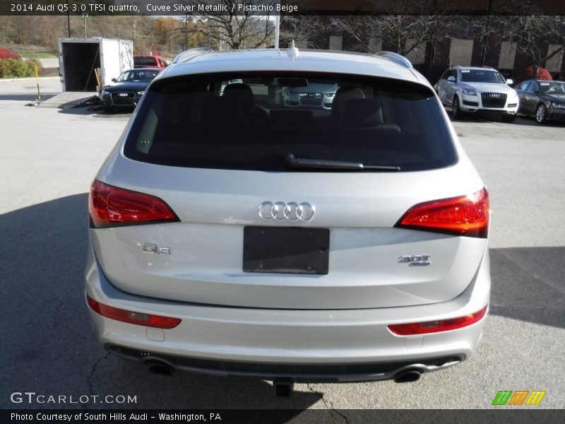 Cuvee Silver Metallic / Pistachio Beige 2014 Audi Q5 3.0 TFSI quattro