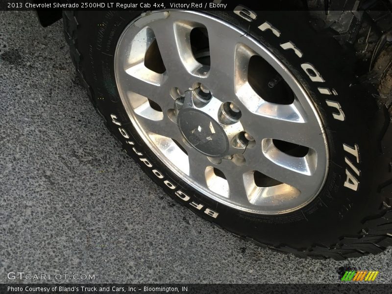 Victory Red / Ebony 2013 Chevrolet Silverado 2500HD LT Regular Cab 4x4