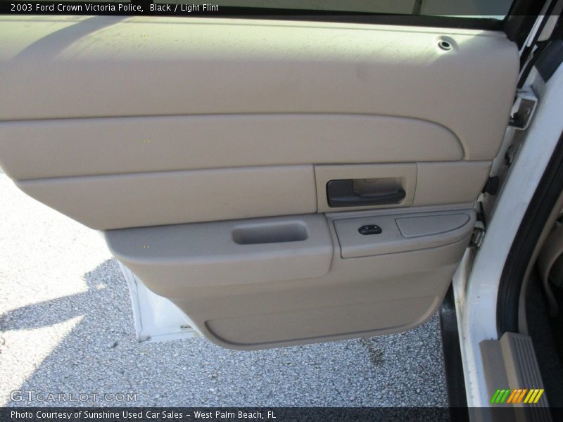 Black / Light Flint 2003 Ford Crown Victoria Police