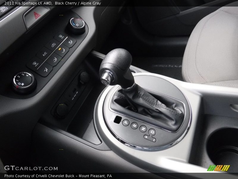 Black Cherry / Alpine Gray 2011 Kia Sportage LX AWD