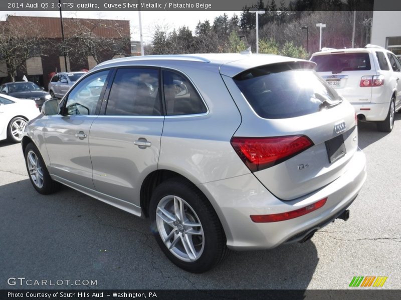 Cuvee Silver Metallic / Pistachio Beige 2014 Audi Q5 3.0 TFSI quattro