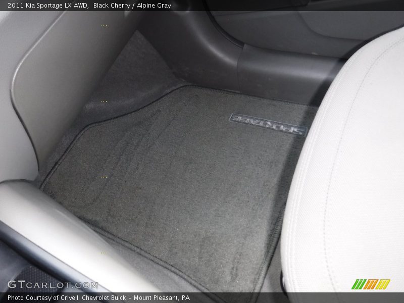 Black Cherry / Alpine Gray 2011 Kia Sportage LX AWD