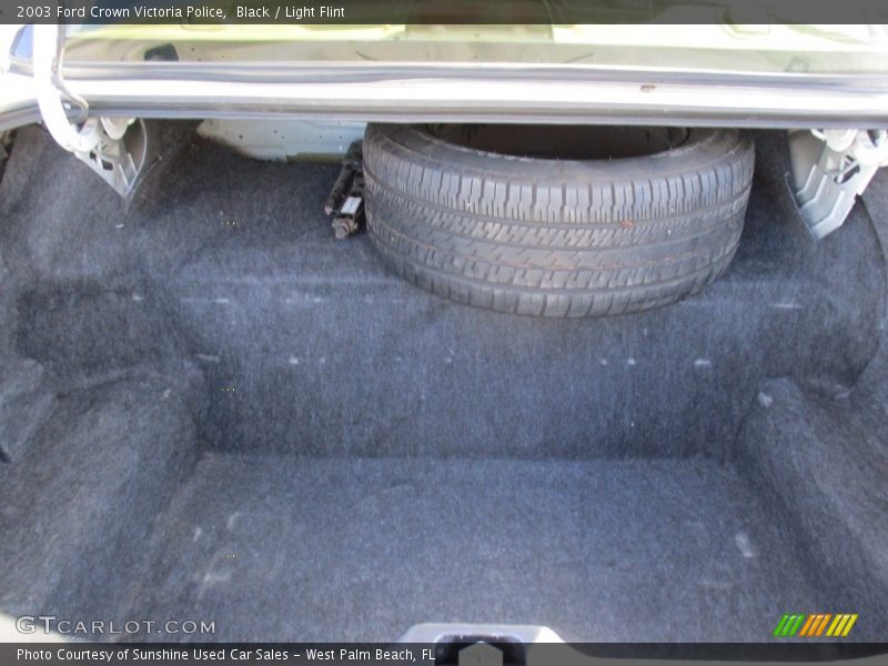 Black / Light Flint 2003 Ford Crown Victoria Police