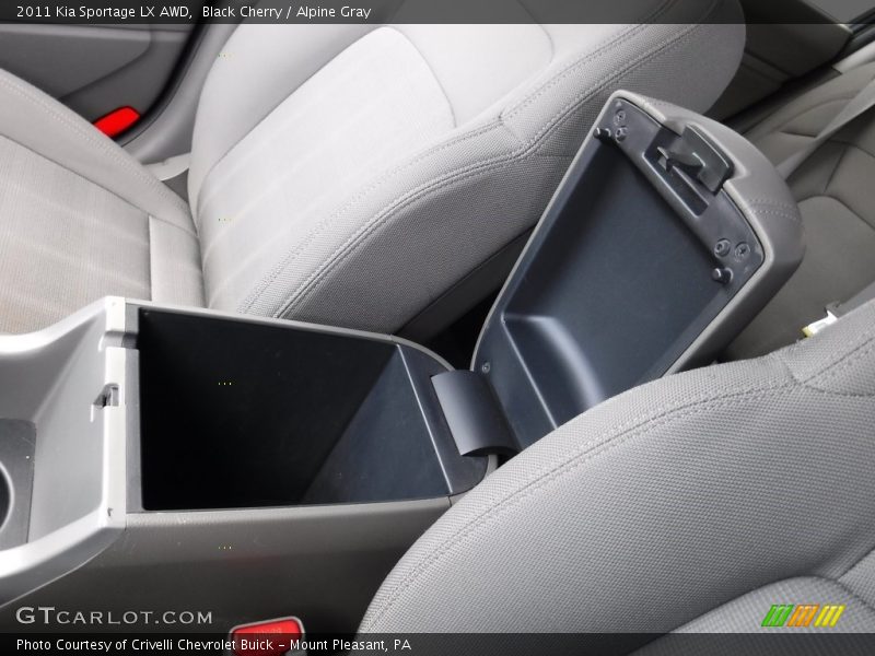 Black Cherry / Alpine Gray 2011 Kia Sportage LX AWD