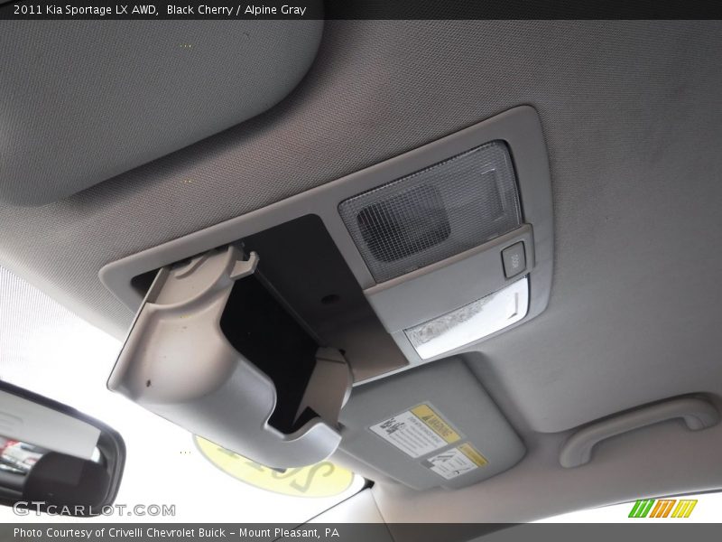 Black Cherry / Alpine Gray 2011 Kia Sportage LX AWD
