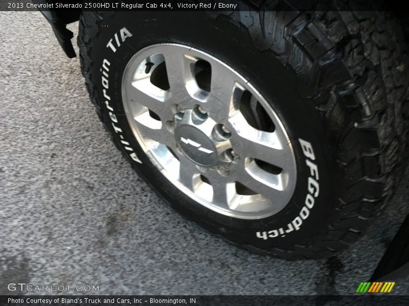 Victory Red / Ebony 2013 Chevrolet Silverado 2500HD LT Regular Cab 4x4