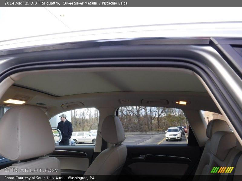 Cuvee Silver Metallic / Pistachio Beige 2014 Audi Q5 3.0 TFSI quattro