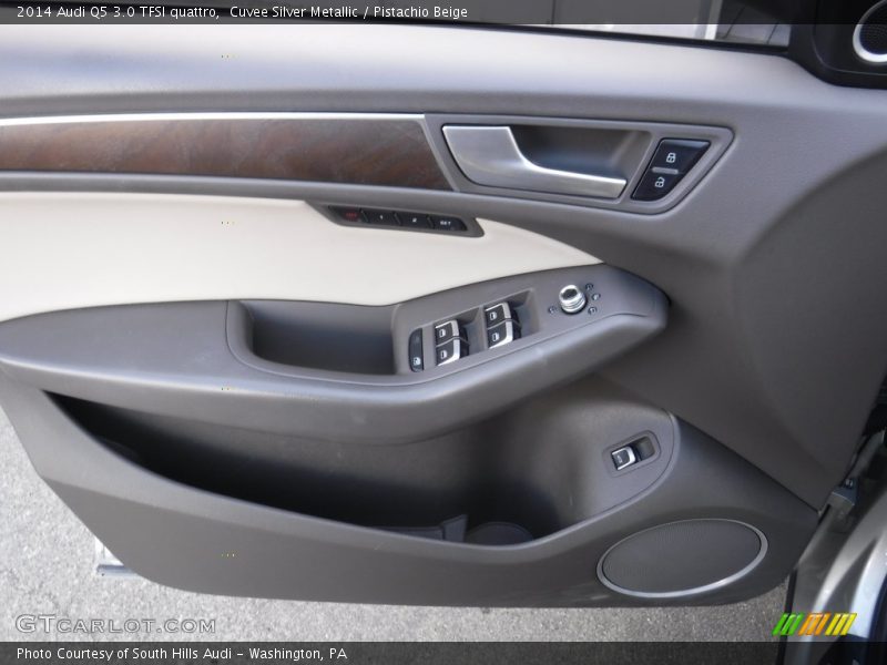 Cuvee Silver Metallic / Pistachio Beige 2014 Audi Q5 3.0 TFSI quattro