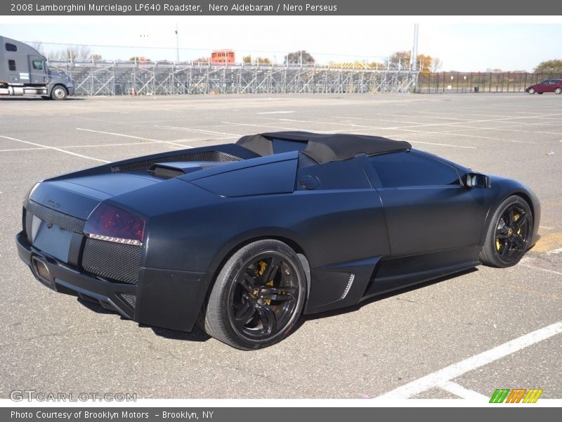 Nero Aldebaran / Nero Perseus 2008 Lamborghini Murcielago LP640 Roadster