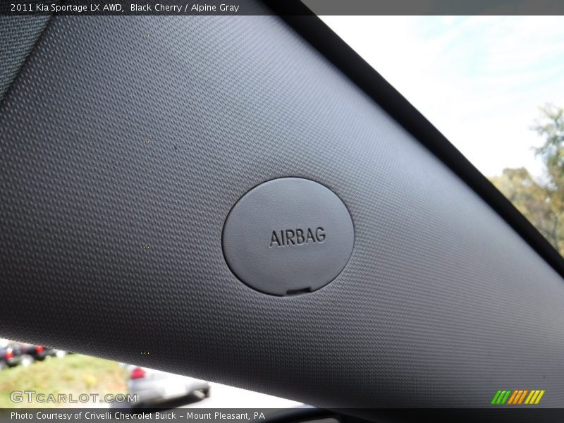 Black Cherry / Alpine Gray 2011 Kia Sportage LX AWD