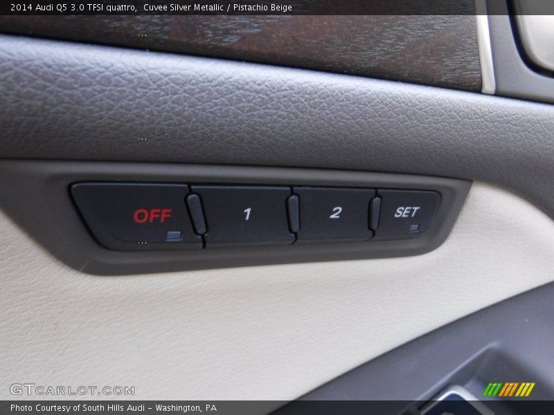 Cuvee Silver Metallic / Pistachio Beige 2014 Audi Q5 3.0 TFSI quattro