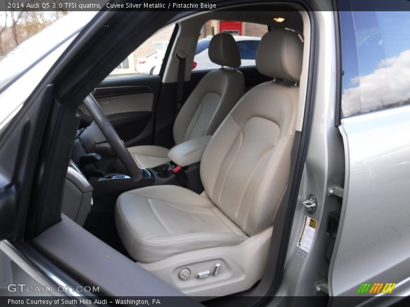 Cuvee Silver Metallic / Pistachio Beige 2014 Audi Q5 3.0 TFSI quattro