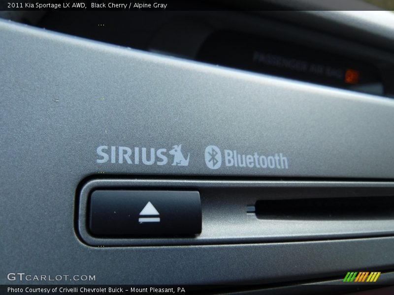 Black Cherry / Alpine Gray 2011 Kia Sportage LX AWD