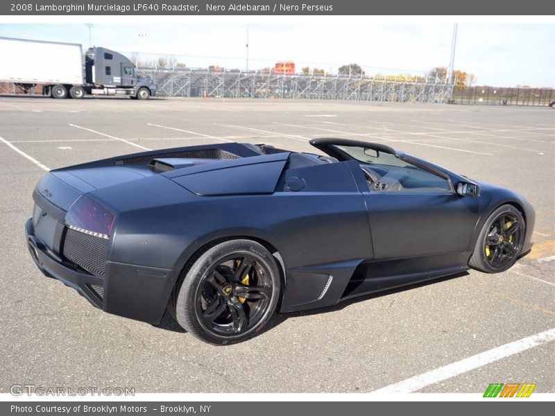 Nero Aldebaran / Nero Perseus 2008 Lamborghini Murcielago LP640 Roadster
