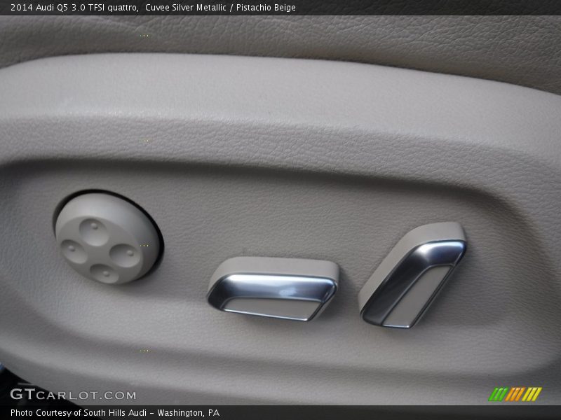 Cuvee Silver Metallic / Pistachio Beige 2014 Audi Q5 3.0 TFSI quattro