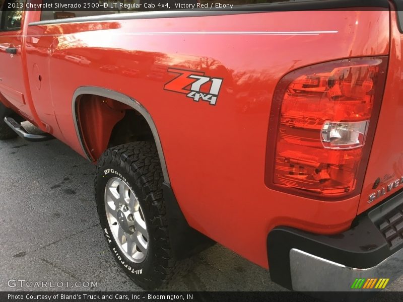 Victory Red / Ebony 2013 Chevrolet Silverado 2500HD LT Regular Cab 4x4