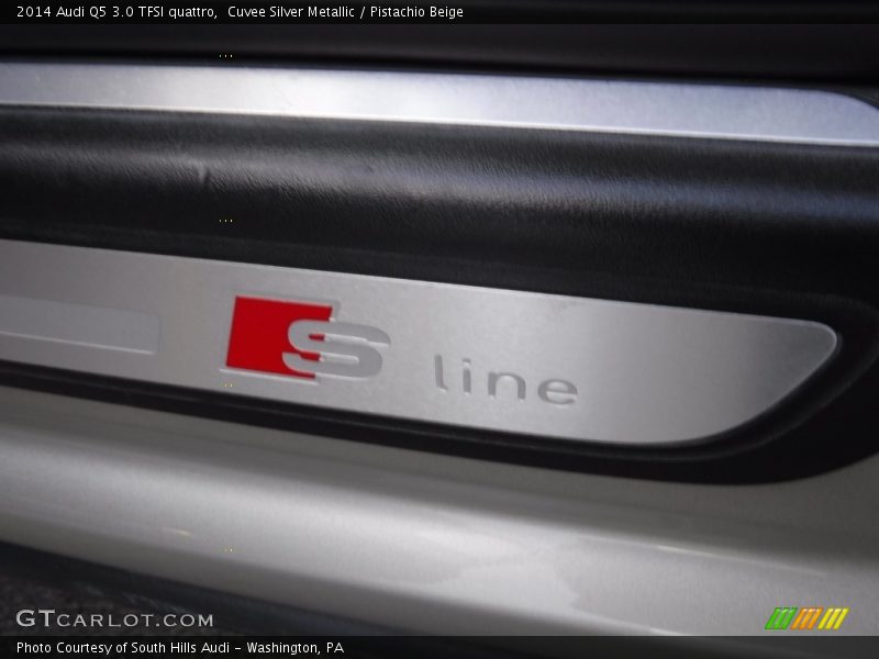 Cuvee Silver Metallic / Pistachio Beige 2014 Audi Q5 3.0 TFSI quattro