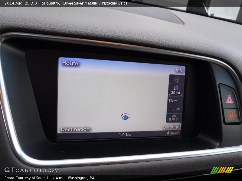 Cuvee Silver Metallic / Pistachio Beige 2014 Audi Q5 3.0 TFSI quattro