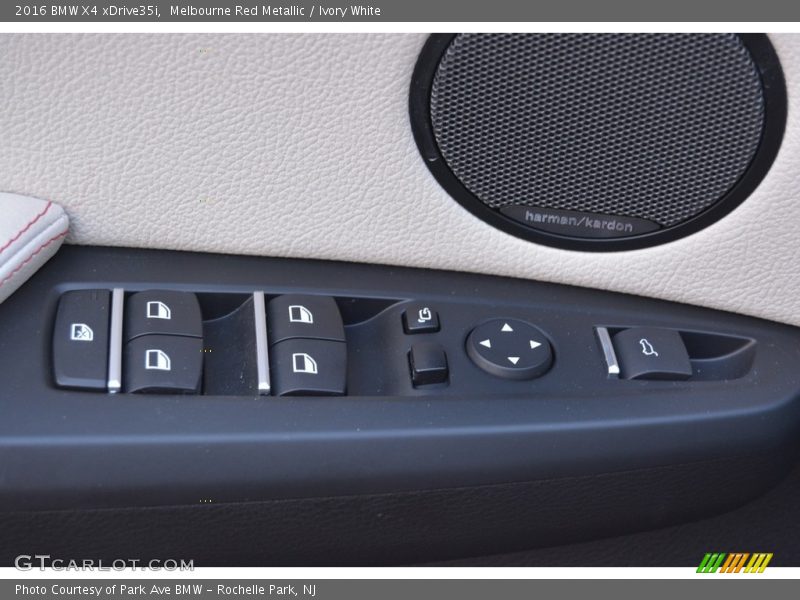 Controls of 2016 X4 xDrive35i