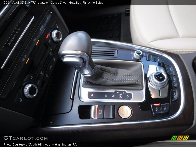 Cuvee Silver Metallic / Pistachio Beige 2014 Audi Q5 3.0 TFSI quattro