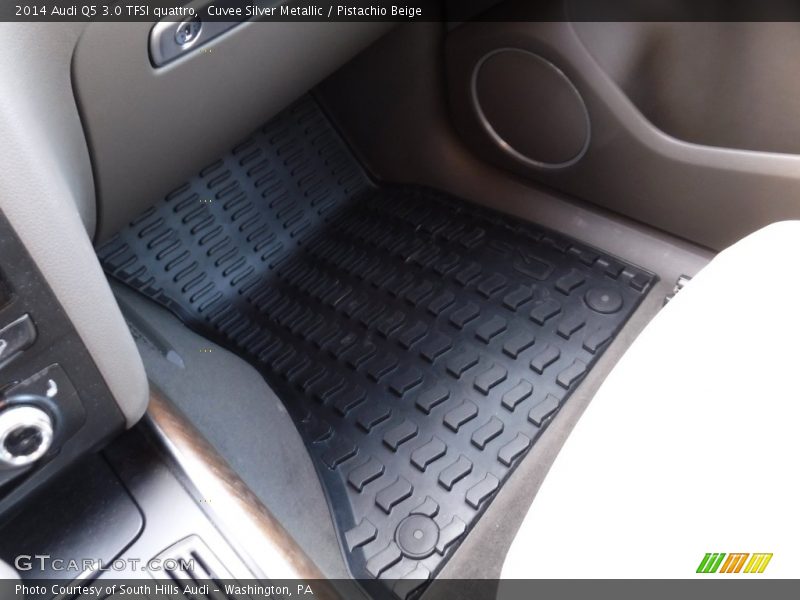 Cuvee Silver Metallic / Pistachio Beige 2014 Audi Q5 3.0 TFSI quattro