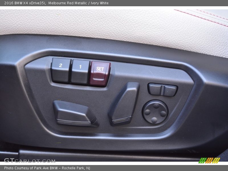 Controls of 2016 X4 xDrive35i