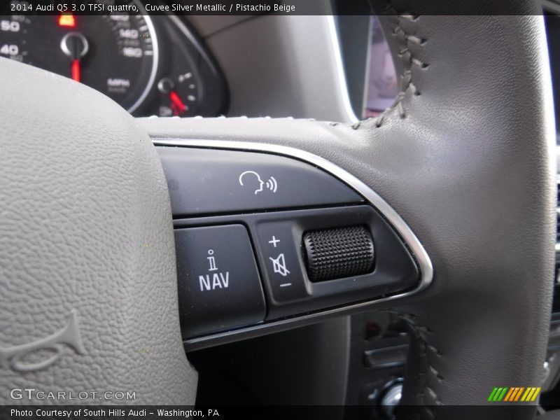 Cuvee Silver Metallic / Pistachio Beige 2014 Audi Q5 3.0 TFSI quattro