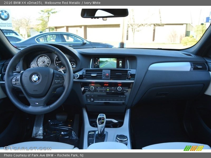 Dashboard of 2016 X4 xDrive35i
