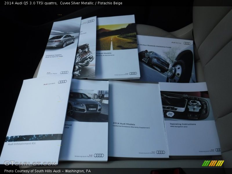Cuvee Silver Metallic / Pistachio Beige 2014 Audi Q5 3.0 TFSI quattro