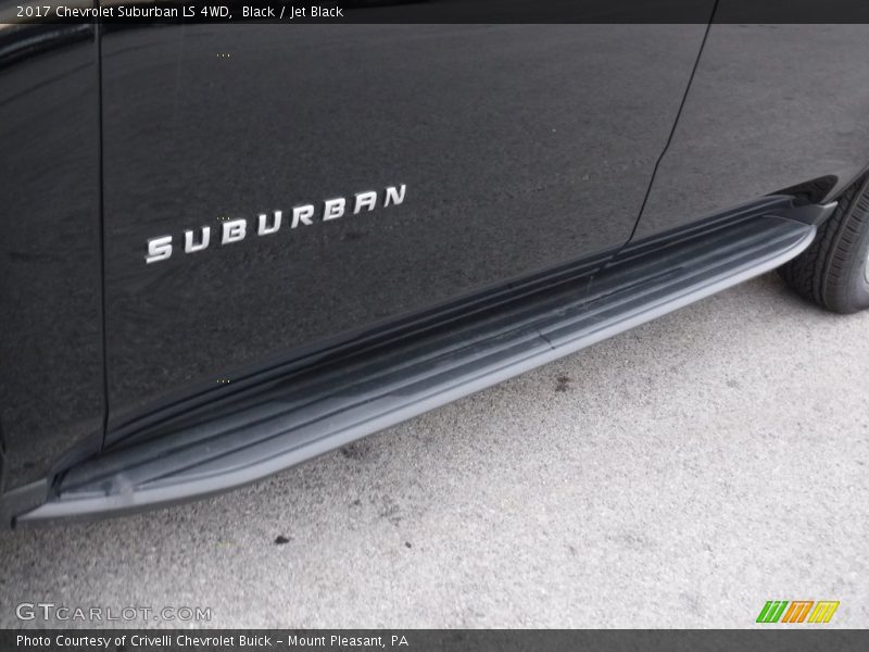 Black / Jet Black 2017 Chevrolet Suburban LS 4WD