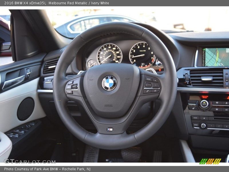  2016 X4 xDrive35i Steering Wheel