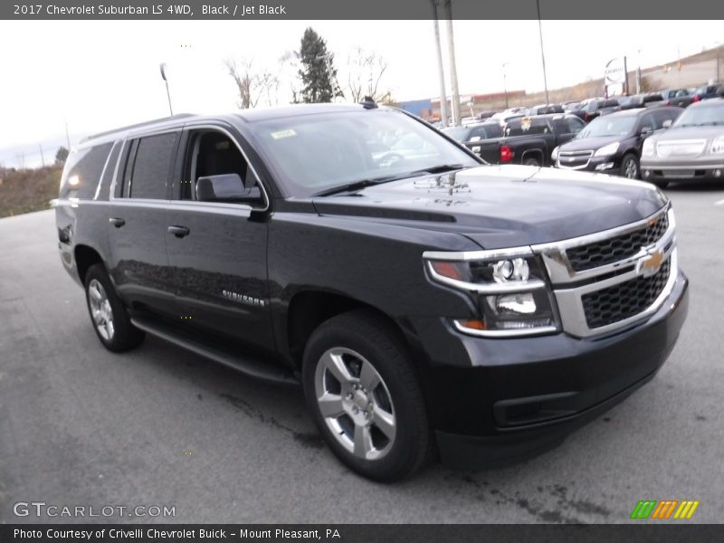 Black / Jet Black 2017 Chevrolet Suburban LS 4WD