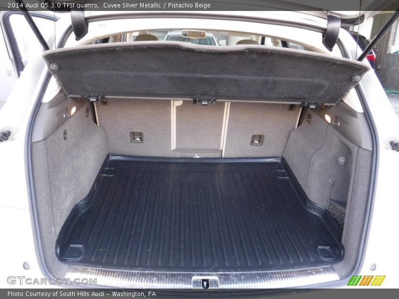 Cuvee Silver Metallic / Pistachio Beige 2014 Audi Q5 3.0 TFSI quattro