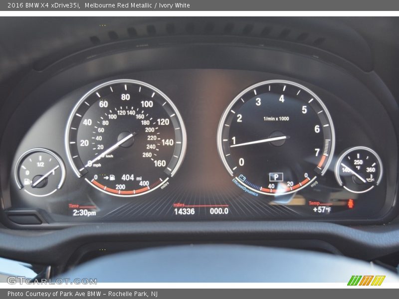  2016 X4 xDrive35i xDrive35i Gauges