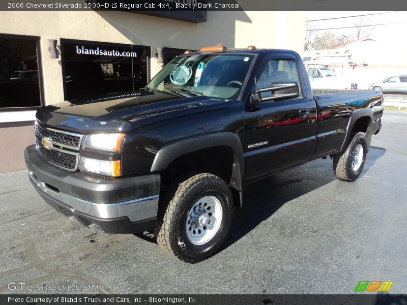 Black / Dark Charcoal 2006 Chevrolet Silverado 2500HD LS Regular Cab 4x4
