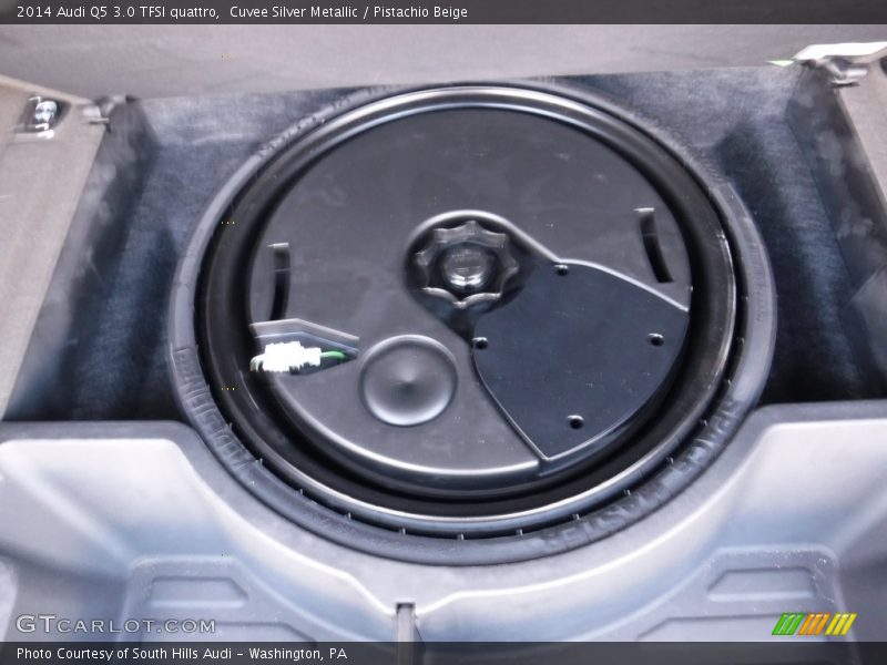 Cuvee Silver Metallic / Pistachio Beige 2014 Audi Q5 3.0 TFSI quattro