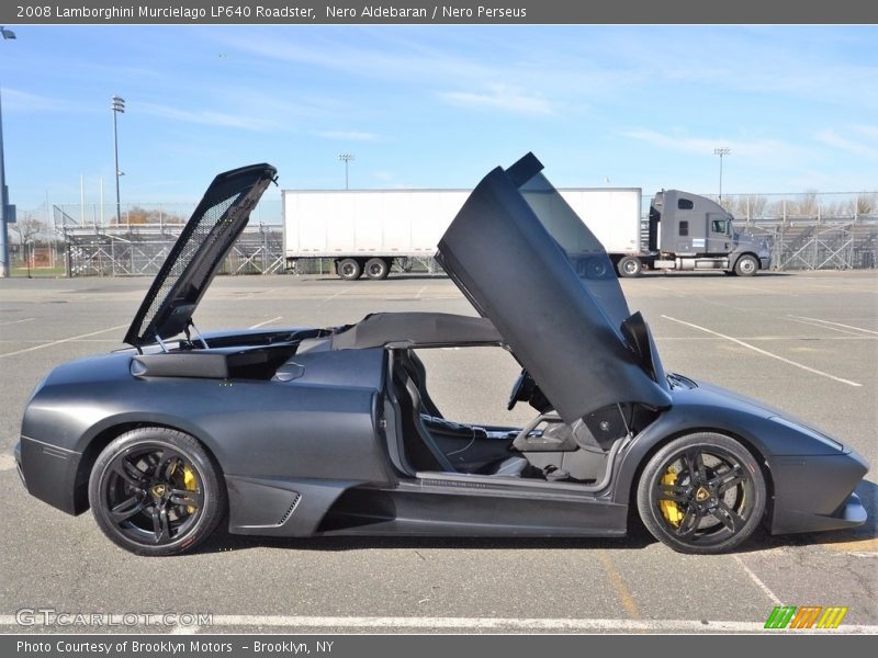 Nero Aldebaran / Nero Perseus 2008 Lamborghini Murcielago LP640 Roadster