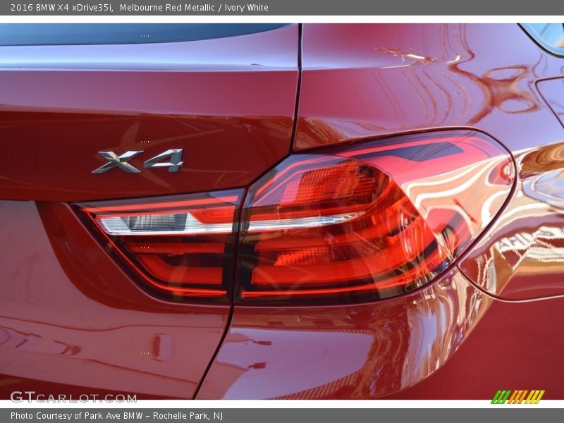 Melbourne Red Metallic / Ivory White 2016 BMW X4 xDrive35i