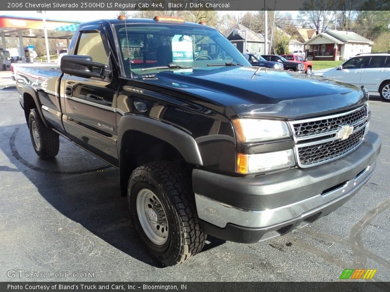 Black / Dark Charcoal 2006 Chevrolet Silverado 2500HD LS Regular Cab 4x4