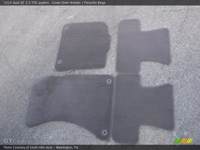 Cuvee Silver Metallic / Pistachio Beige 2014 Audi Q5 3.0 TFSI quattro