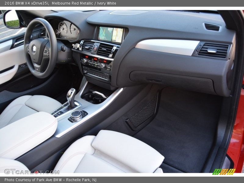 Dashboard of 2016 X4 xDrive35i