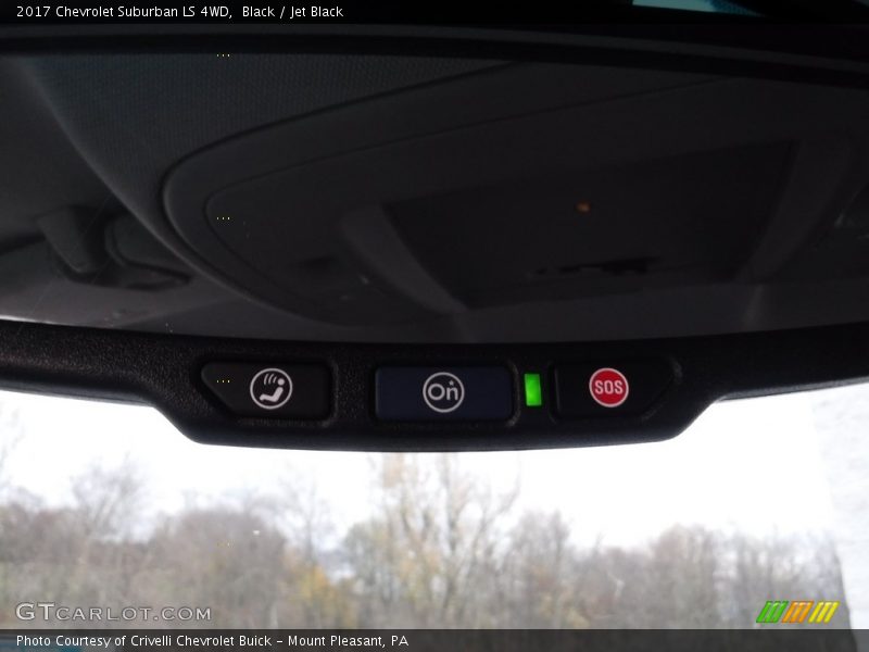 Black / Jet Black 2017 Chevrolet Suburban LS 4WD