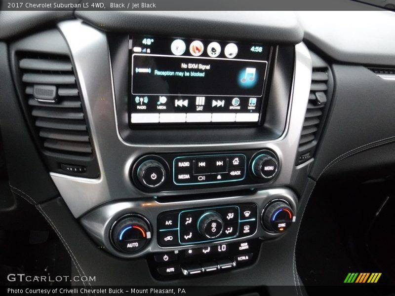 Black / Jet Black 2017 Chevrolet Suburban LS 4WD