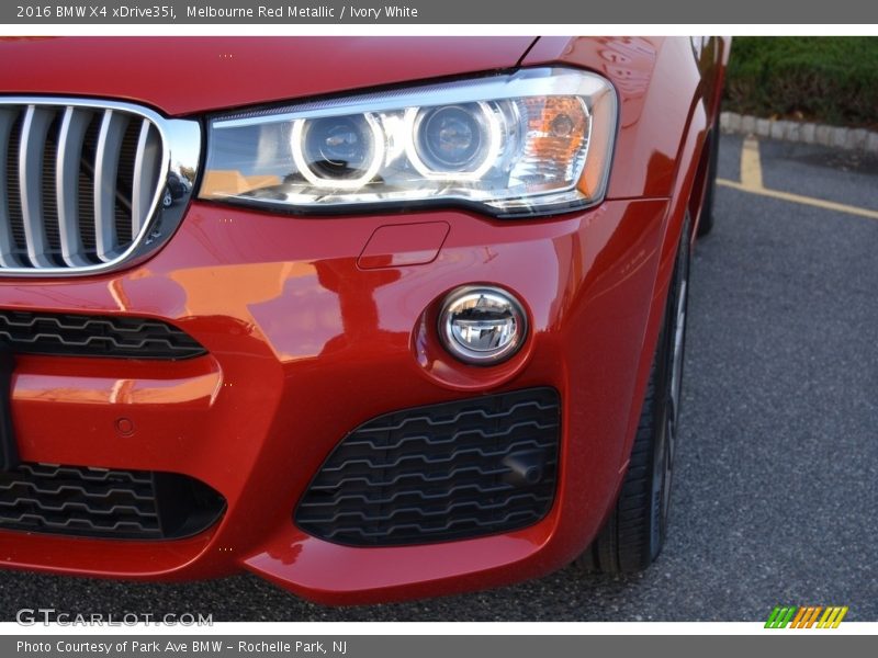 Melbourne Red Metallic / Ivory White 2016 BMW X4 xDrive35i