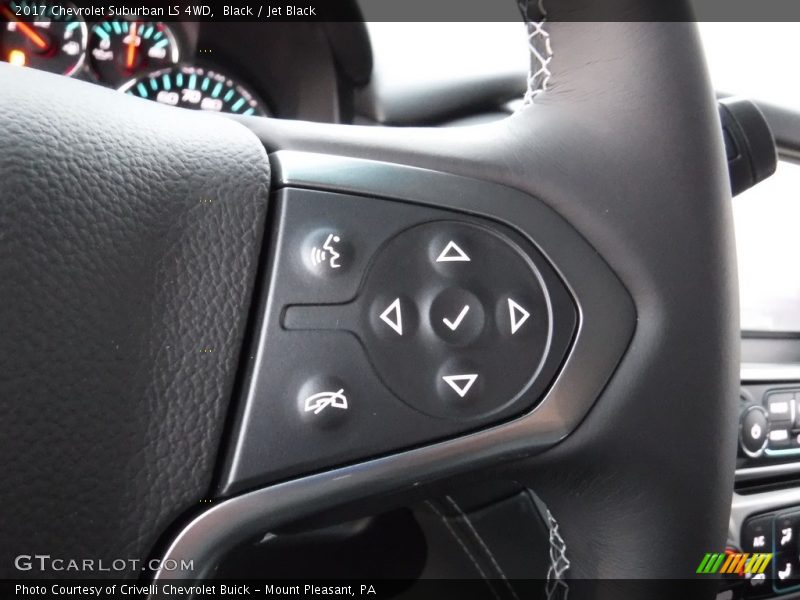 Controls of 2017 Suburban LS 4WD